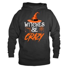 Halloween Costume Spooky Witches Pumpkin Ghost Graphic Hoodie
