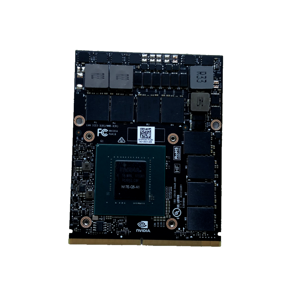 NVIDIA Quadro P5000 16GB GDDR5 Laptop Graphics Card - Dell NVIDIA Quadro P5000 16GB GDDR5 Laptop Graphics Card - Dell