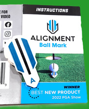 New GOLF Alignment Ball Marker Winner BEST NEW PRODUCT 2022 PGA Show, NWT