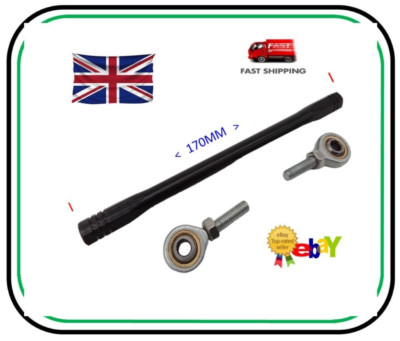 170 mm MOTORRAD SCHALTSTANGE VERSTELLBAR GESTÄNGE FÜR GANGWAHLSCHALTER - UK-VERKÄUFER