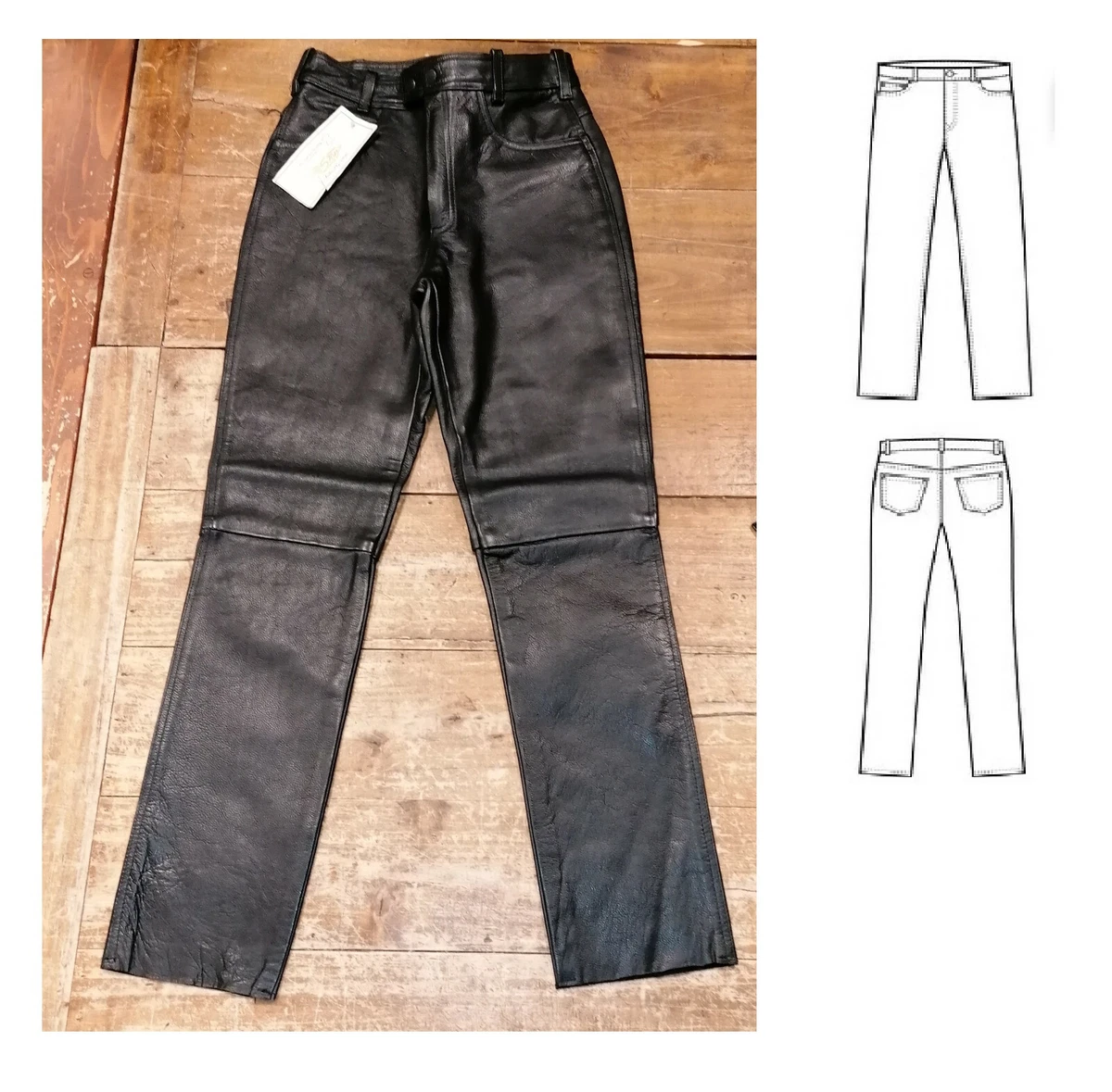 Custom hotsell biker jeans
