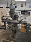 Bridgeport Vertical Miling Machine, 1 HP J-Head, DRO, Power Feed, Tool Room
