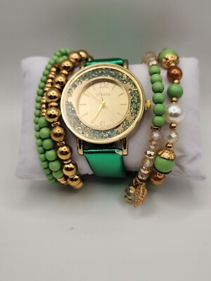 Bracelet Strada Watch Strada Watch Bracelets Set Green