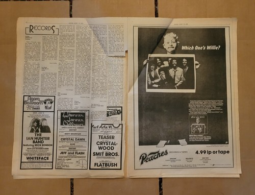 Supertramp SCENE 6/7/79 Eric Clapton Muddy Waters Patti Smith Ian Hunter - Picture 15 of 20