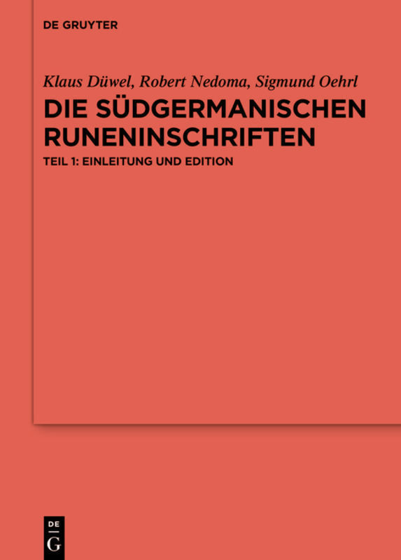 Die Südgermanischen Runeninschriften, 2 Teile | Klaus Düwel (u. A.) |