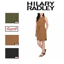Hilary Radley Ladies' Sleeveless Dress 4-Way Stretch Fabric C22