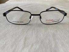 Clear Vision Eyeglasses Blake 53-18-140 Black