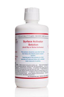 32 oz/1 Liter - Surface Activator Solution - (Activator for Nickel, Copper, B...