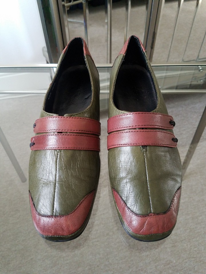 Pavers Womens Buttersoft Leather Elasticated Comfort Shoes Eur 39 / UK