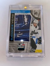 19/20 SPGU Banner Year Auston Matthews Hockey Card #BAS5
