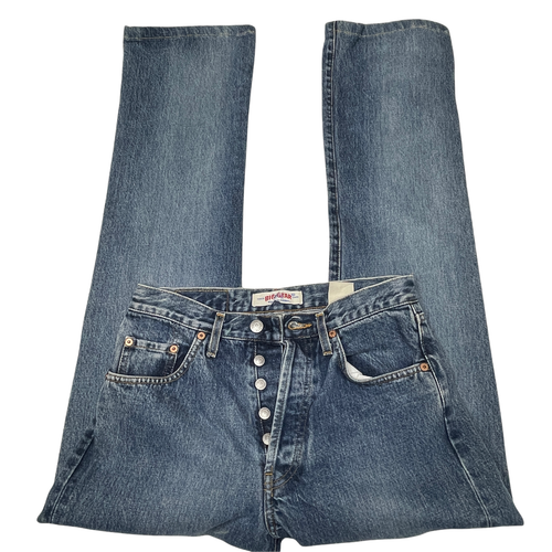 Blue Jeans Size 29 (29x30) Button Fly 