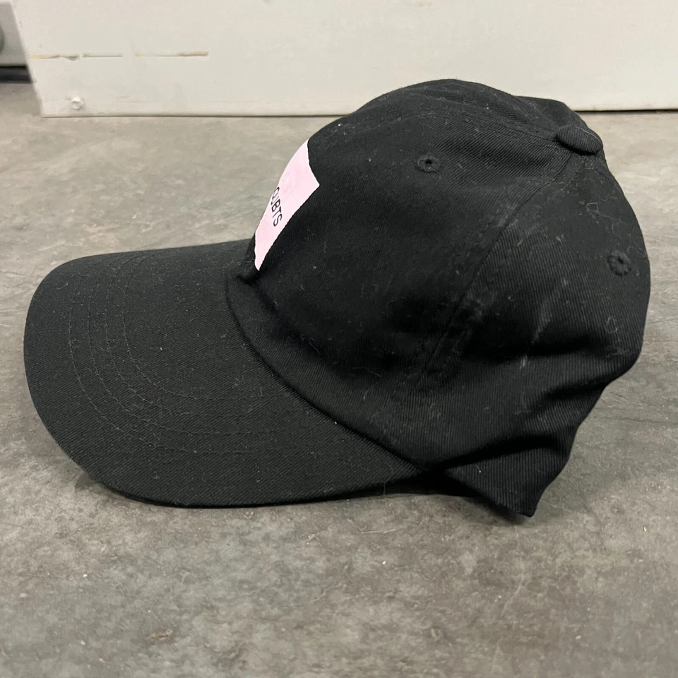 Anti Social Social Club Doubts Cap Mens Black Logo Adjustable Strapback Hat - Image 3 of 4