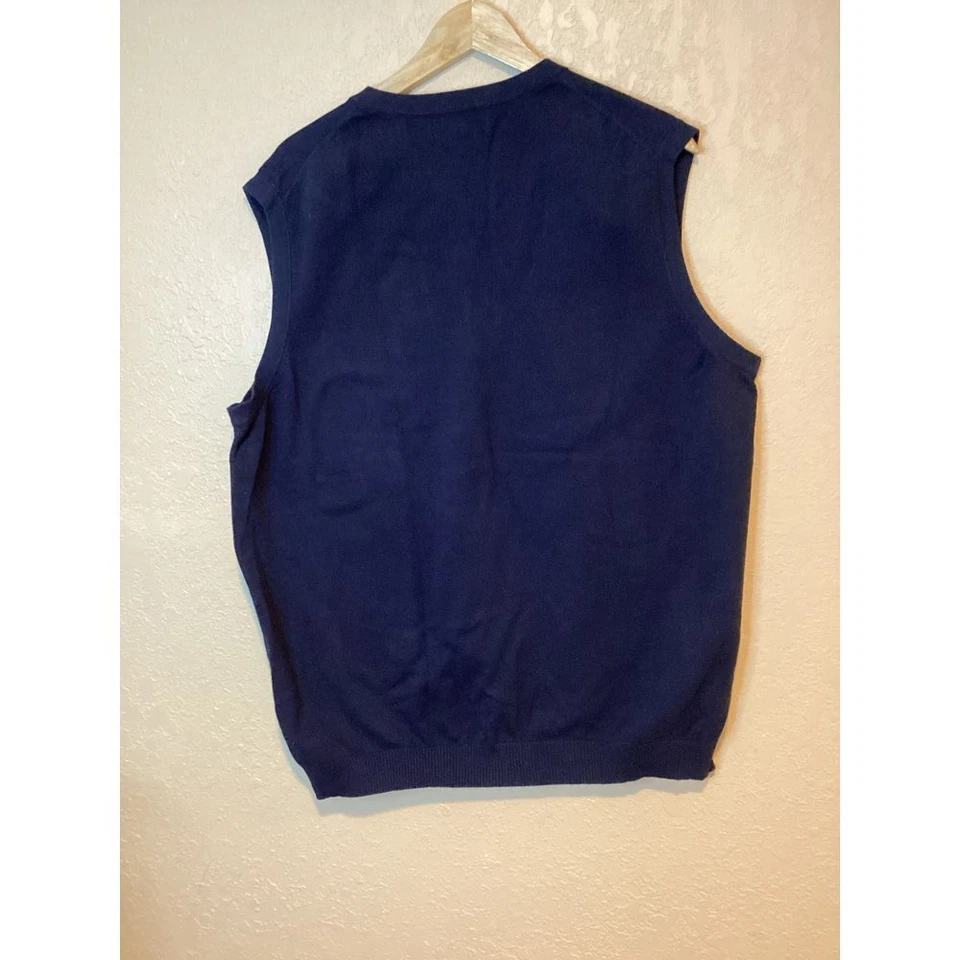 APT 9 Mens V-Neck Black Sweater Vest XXL, V-Neck - Image 2 of 4