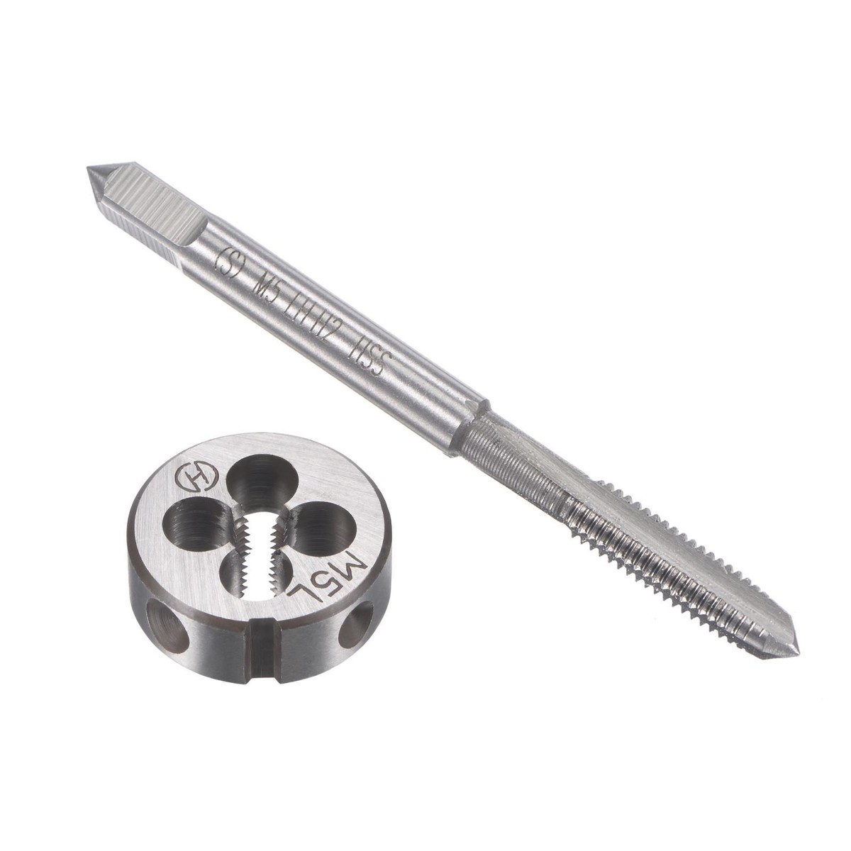 M5 x 0.8mm Metric Left Hand Tap and Die Set Machine Thread Tap