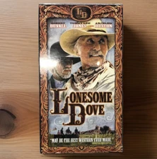 Lonesome Dove VHS 4 Hour Extended Play Miniseries Robert Duvall Tommy Lee Jones