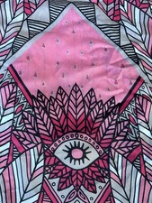 Mara Hoffman For Professional Sebastian Pink Printed Scarf
