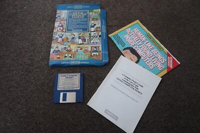 Little Computer People Discover Kit von Activision ~ Original OVP Atari ST Spiel