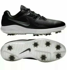 Nike Vapor Pro Mens Golf Shoes Black White Waterproof AQ2197 001 size 8.5 NEW