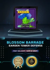Blossom Barrage | Garden Tower Defense | GTD | Cheapest and Fast Delivery!!
