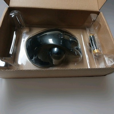 ELECOM Mouse Wireless  M-XT4DRBK Trackball 6 Buttons for Left Hand Black