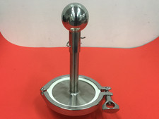 Wayland Sprayball - w/ 1-1/2"  Tri-Clamp connection, 4" Tri-Clamp mounting - NEW