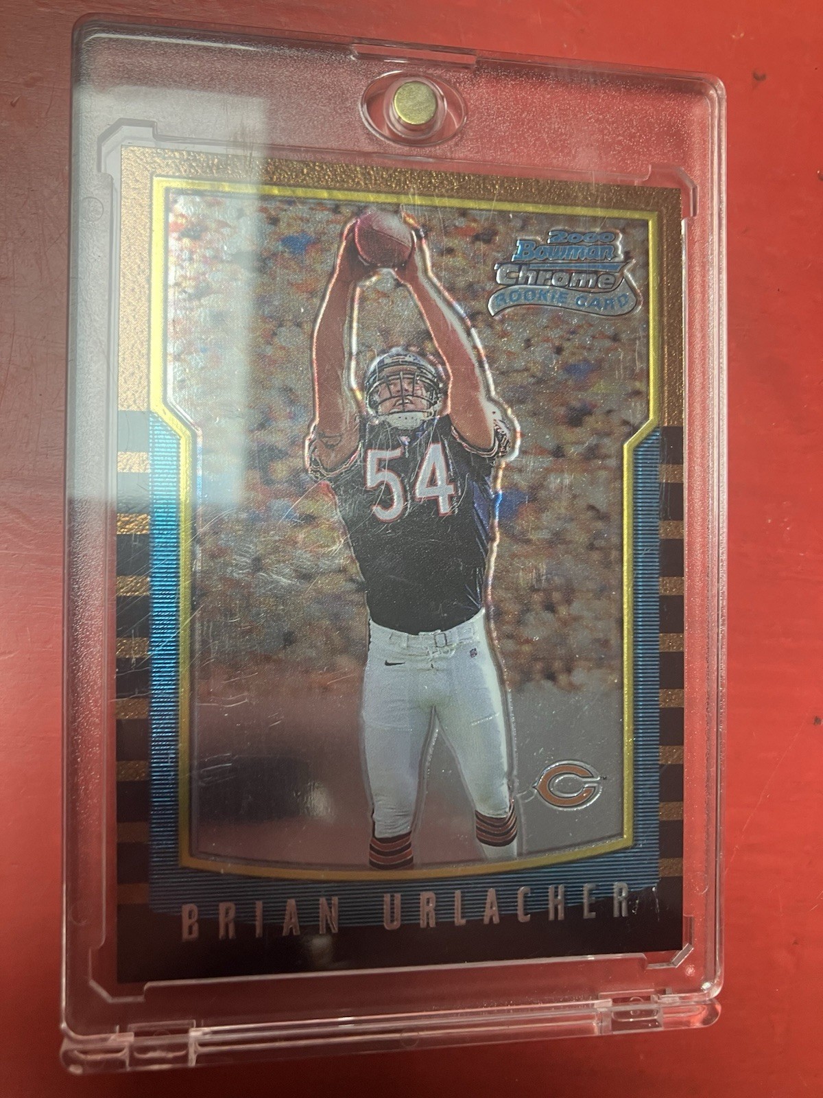 2000 Bowman Chrome Brian Urlacher Rookie Card #178 Chicago Bears RC