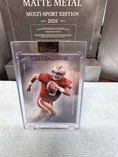 Steve Young 1 of 1 NEW RELEASE 2026 Wild Card Matte Metal SAN FRANCISCO 49ERS