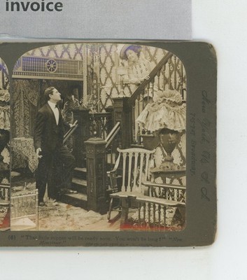Supper Will Be Ready Soon You Won't Be Long? Series American Stereoview