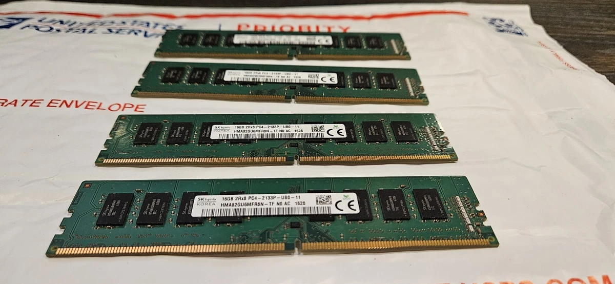 PC4-17000 (DDR4-2133) Bus Speed 16 GB Total Capacity DDR4 SDRAM