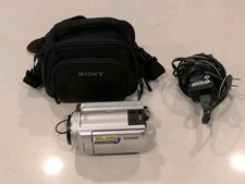 Sony Handycam DCR-SR40 Digital Video Camcorder HDD 30GB - Silver - Tested Works