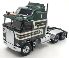 KK Scale Road Kings 1/18 Scale RK180143 Kenworth K100 Aerodyne 1976 Green