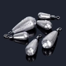 10 Pieces per Lot, Fishing Weight Sinker in 3.5G, 5G, 7G, 10G, 14G, and 20G,Wate