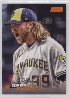 2023 Topps Stadium Club Orange Foil 173/199 Corbin Burnes #120 10k8