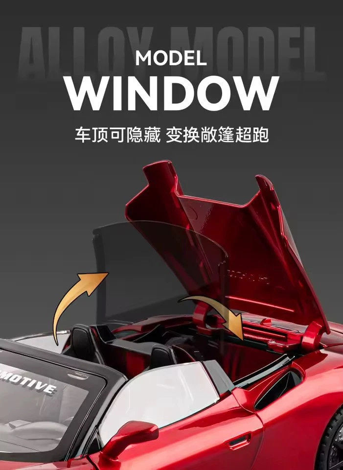 Nuevo 1:24 Maserati MC20 Aleación Modelo Deportivo Coche Diecast Metal Regalo Simulación Reino Unido Foto 4 de 4