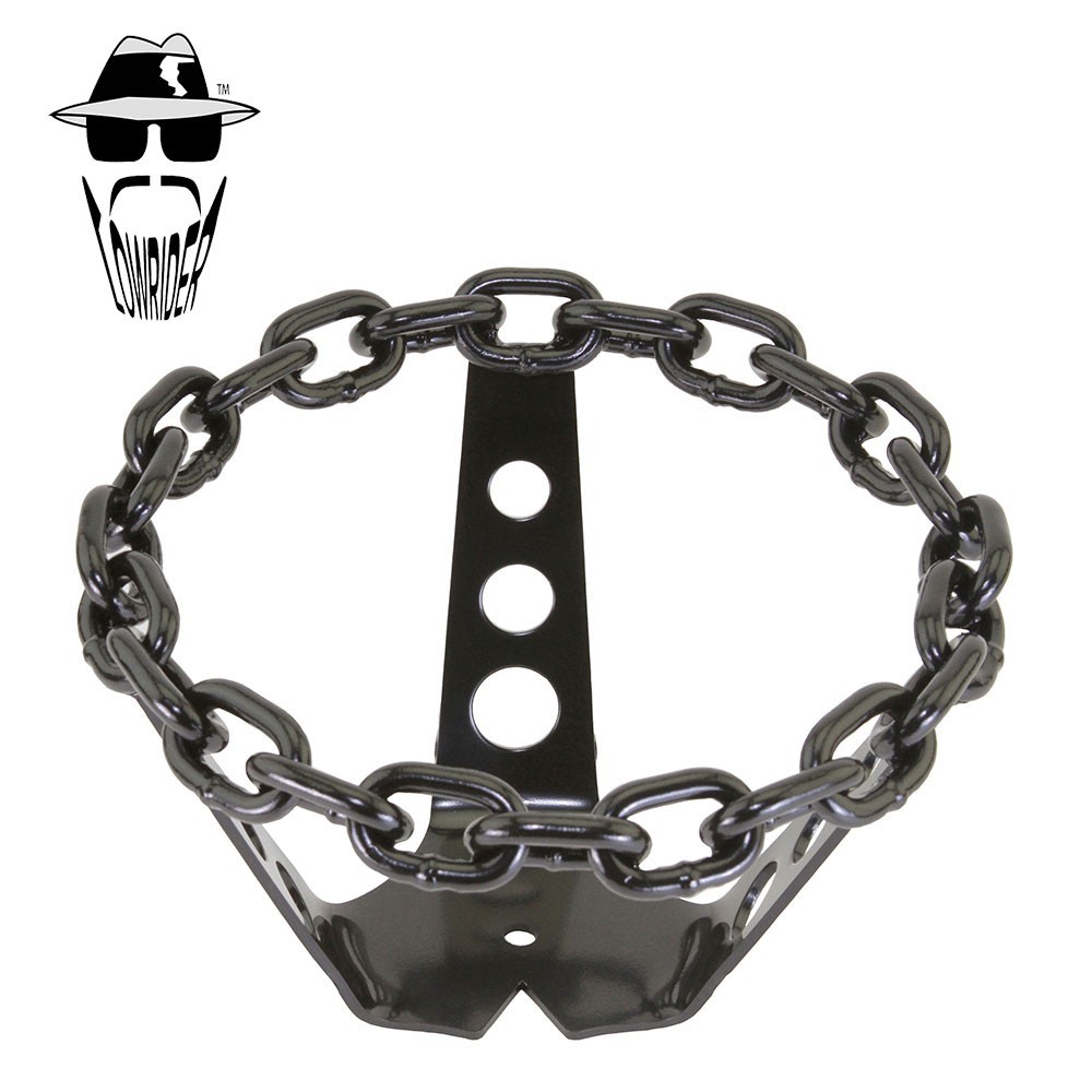 Original Lowrider Chain-Style Bicycle Steering Wheel – Chrome