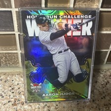 Topps 2024 Home Run Challenge Winner Aaron Judge #HRCW-17 Yankees Card