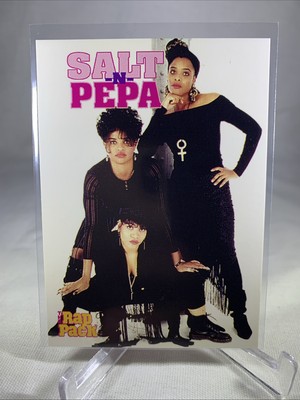 1991 Premier Cards The Rap Pack Trading Card #108 Salt-N-Pepa  NM-MT