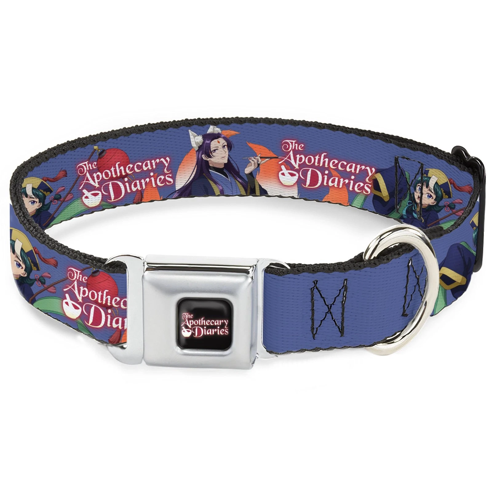 Crunchyroll Pet Collar, Dog Collar Metal Seatbelt Buckle, The Apothe (US IMPORT)