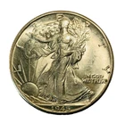 1945-D WALKING LIBERTY HALF DOLLAR Gem BU FREE SHIPPING