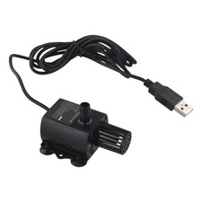 Pompa acqua brushless USB con filtro per applicazioni acquario e animali domestici