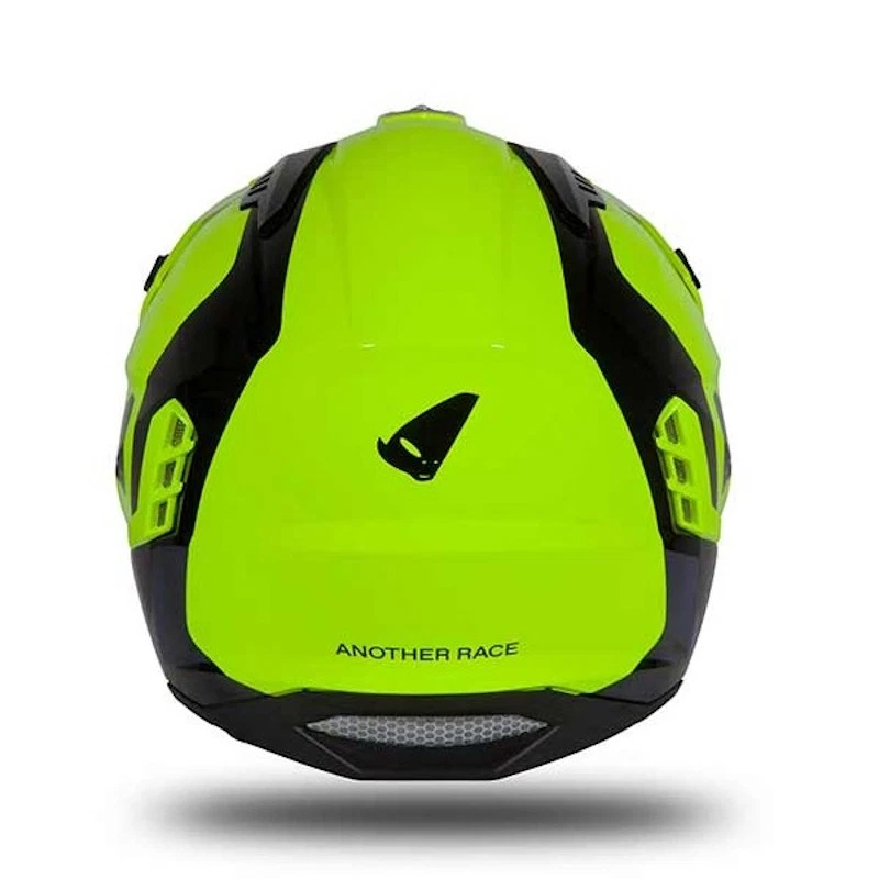 UFO Sheratan Open-Face Neon Yellow Black, photo 5 of 6