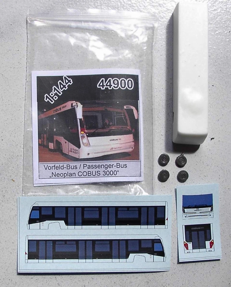 Neoplan Cobus 3000 - Flughafenbetrieb  - 1:144  bs-design