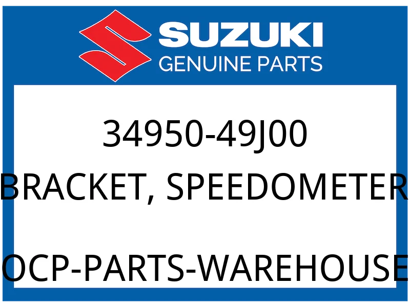 BRACKET, SPEEDOMETER