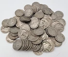 100 Unsearched Buffalo Nickel 5C Circulated Lot. H168