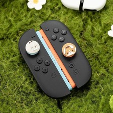 GeekShare 4PCS Thumb Grip Caps for Nintendo Switch 2 Joystick Cover Team Timothy