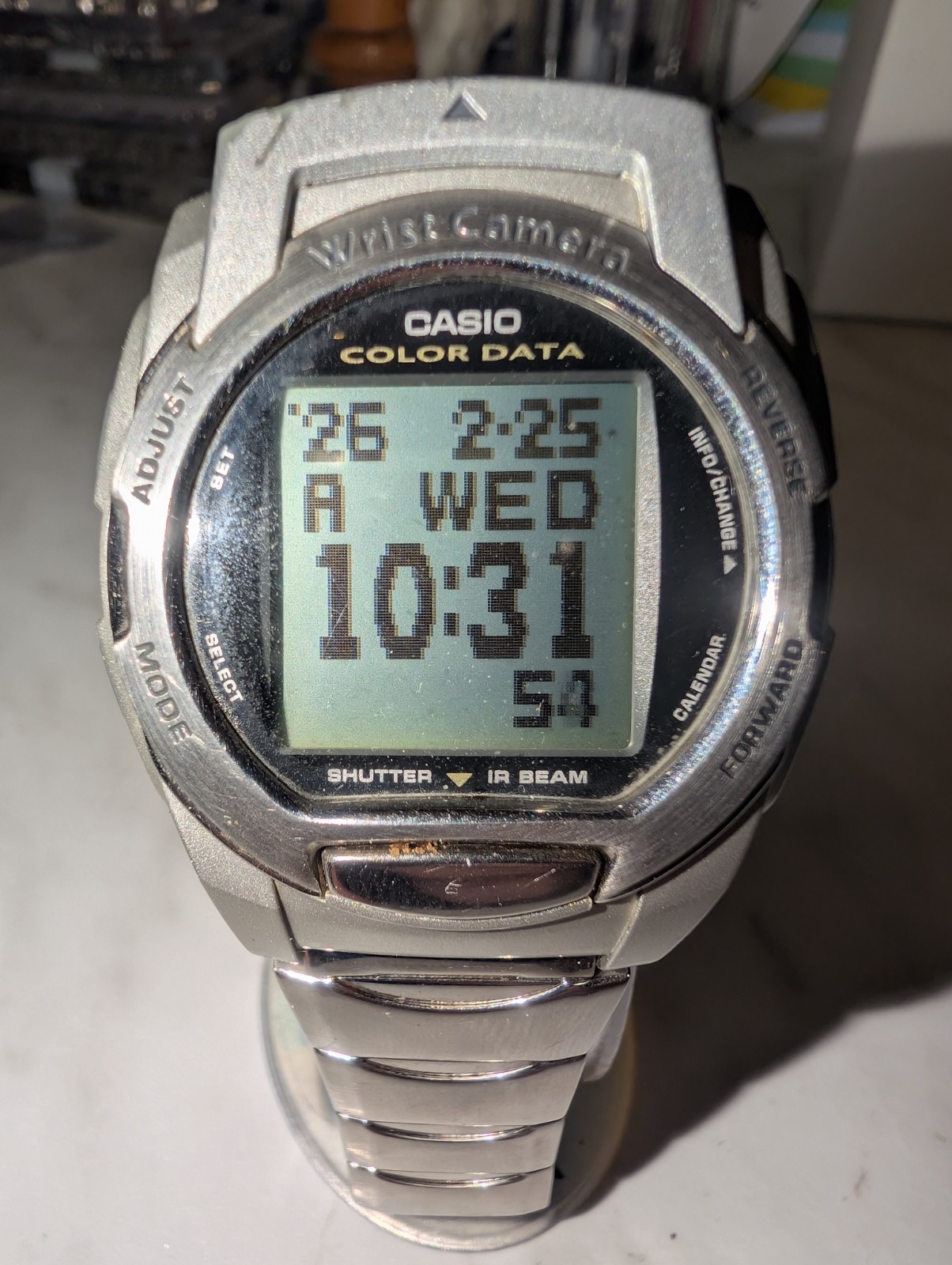 Casio Wrist Camera WQV-3 Tested Working