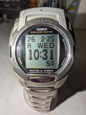 Casio Wrist Camera WQV-3 Tested Working