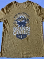 Brandi Carlile By The Way I Forgive You T Shirt Size Medium 
