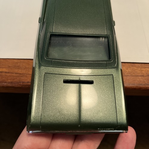 1970 Pontiac Bonneville Plastic Promo Model 1/25 Scale Dark Green Bank? - Picture 11 of 13