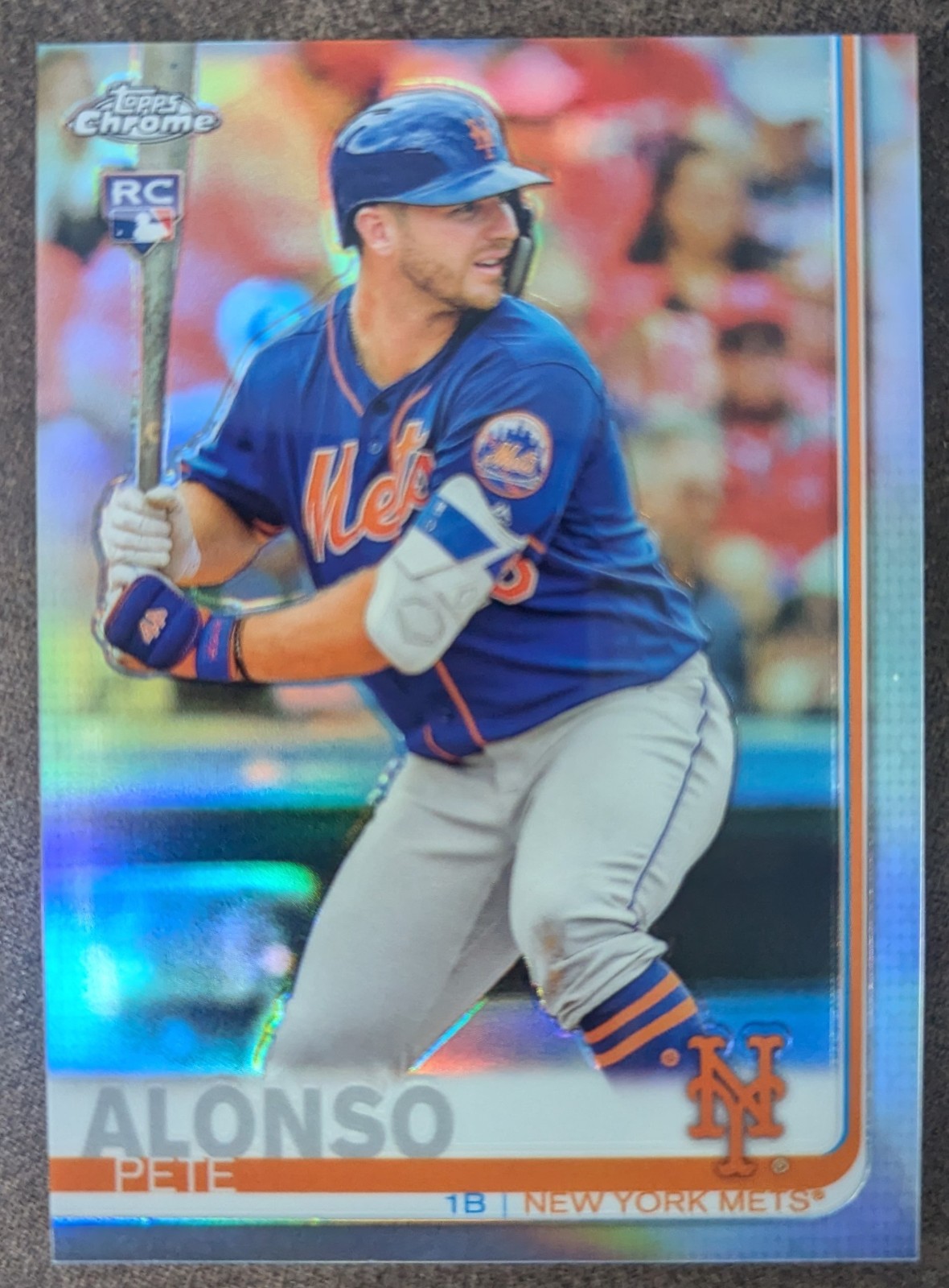 2019 Topps Chrome - Refractor #204 Pete Alonso (RC) New York Mets